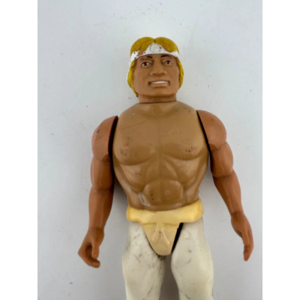 Lanard‎ Toys Action Figure Wrestler Bandana Muscular Vintage Toy